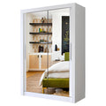 Milan 100cm Sliding Door Wardrobe