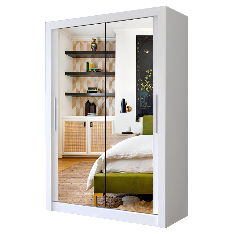 Milan 100cm Sliding Door Wardrobe