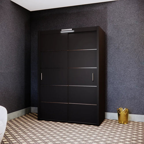 Arte 150cm 2 Door Without Mirror Sliding Wardrobe