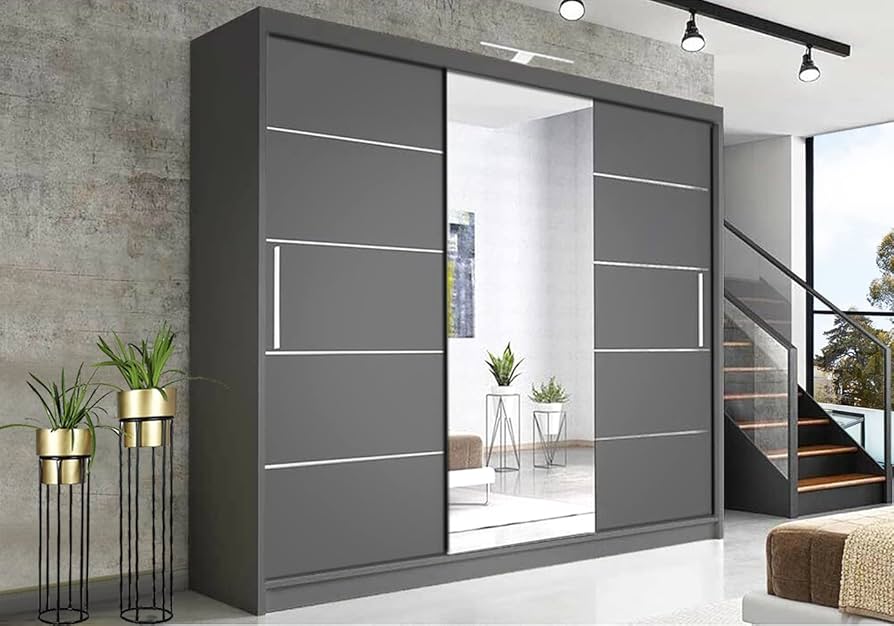 Road 250cm Sliding Wardrobe