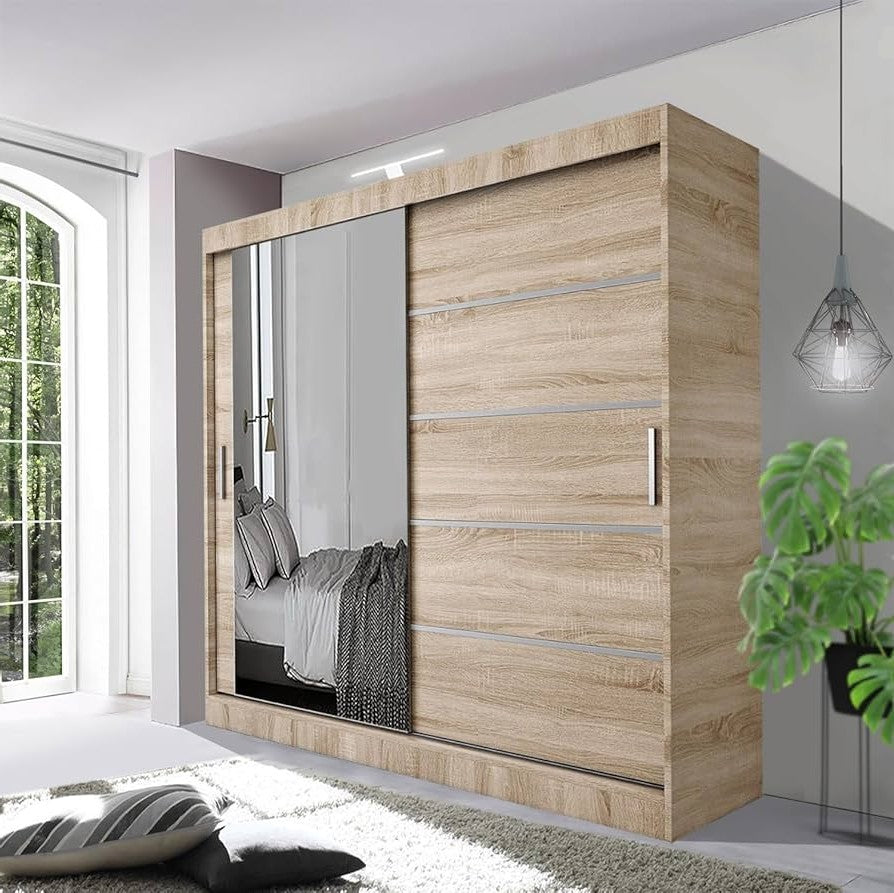 Roadey 203cm Sliding Wardrobe