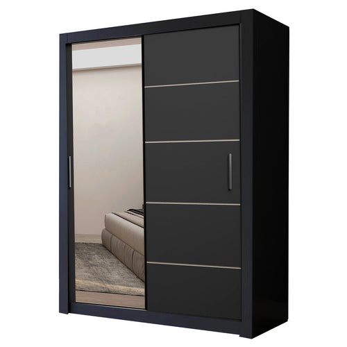 Lyon 120cm Sliding Door Wardrobe