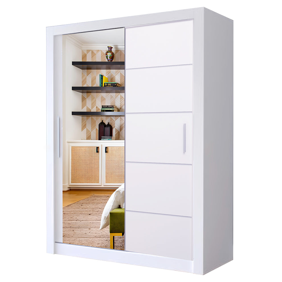 Lyon 120cm Sliding Door Wardrobe