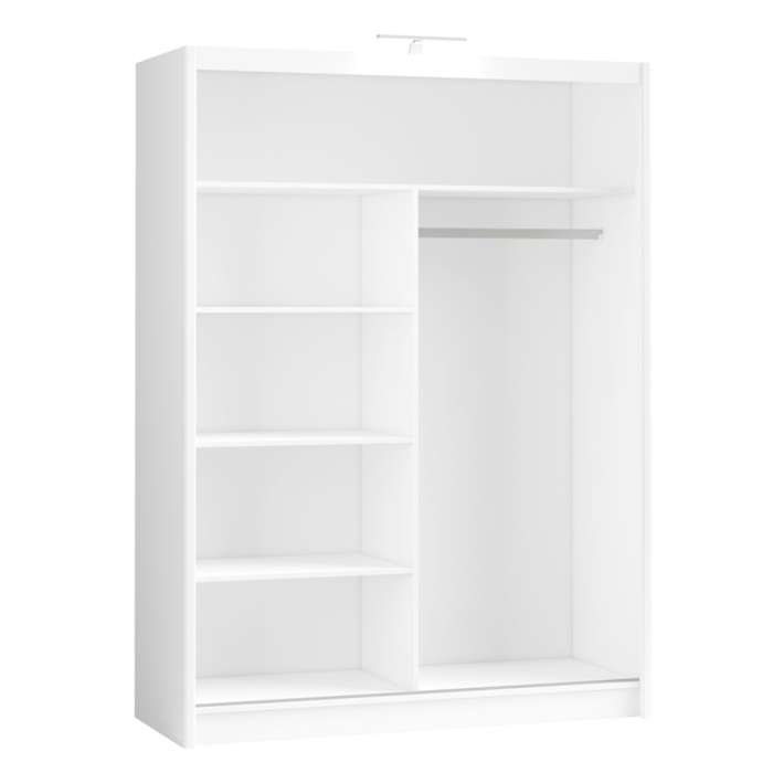 Paris Mirrored 150cm Sliding Wardrobe